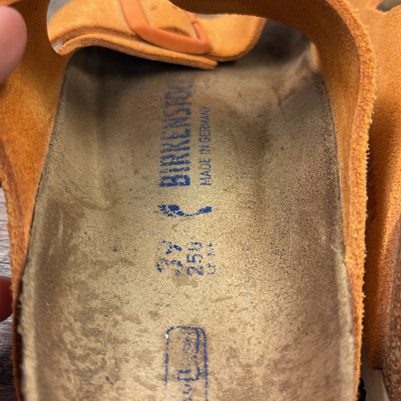 Birkenstock Arizona Suede Sandals EU39 US8-8.5 - Picture 7 of 9
